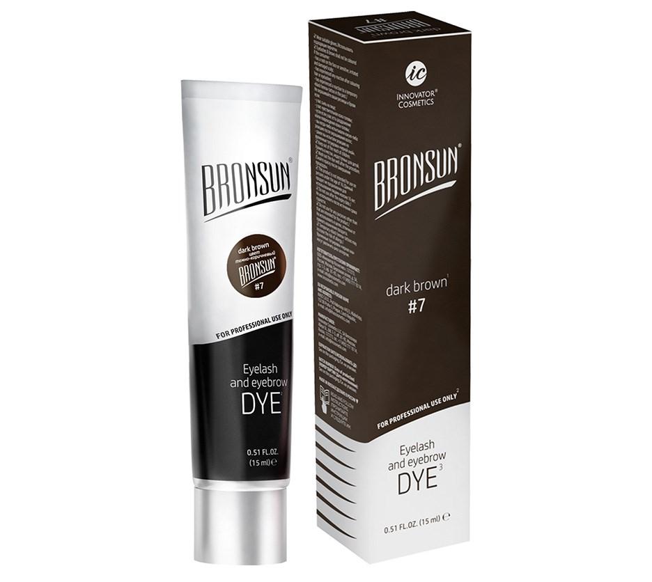 Bronsun Hybrid Lash & Brow Dark Brown - 15 ml